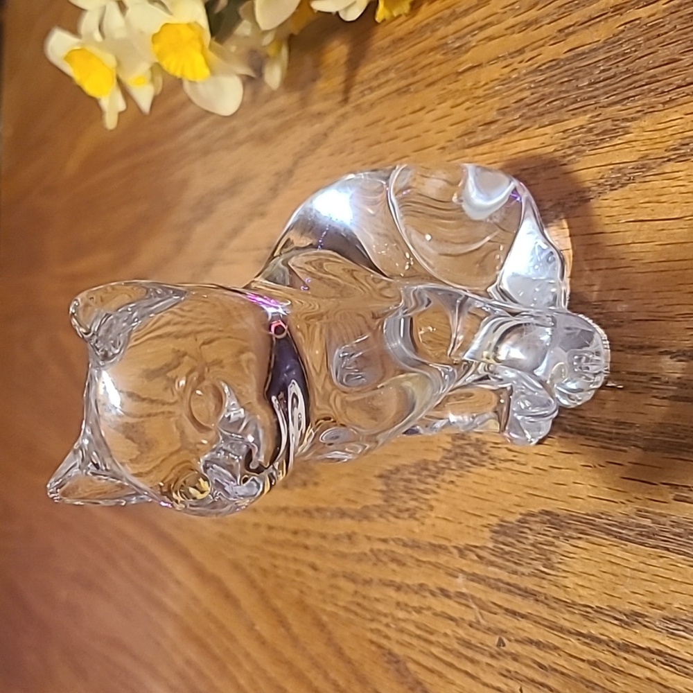 Princess House Crystal Cat